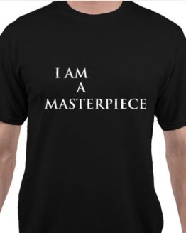 Black, Unisex, Masterpiece Tee Shirt