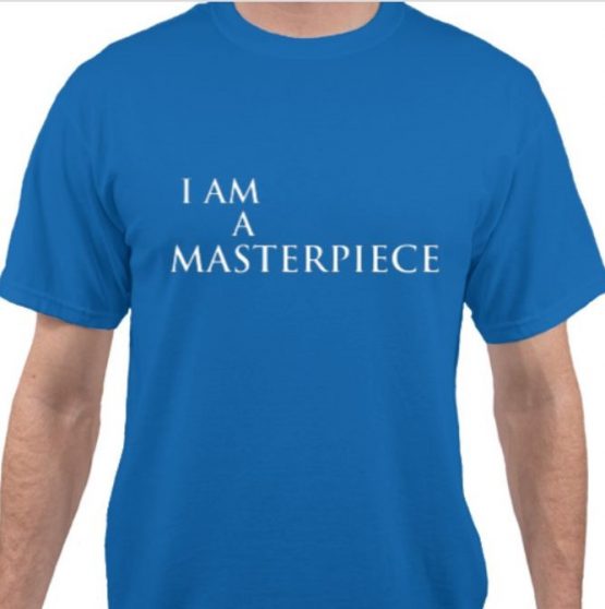 Royal Blue, I AM, Masterpiece, Tee Shirt