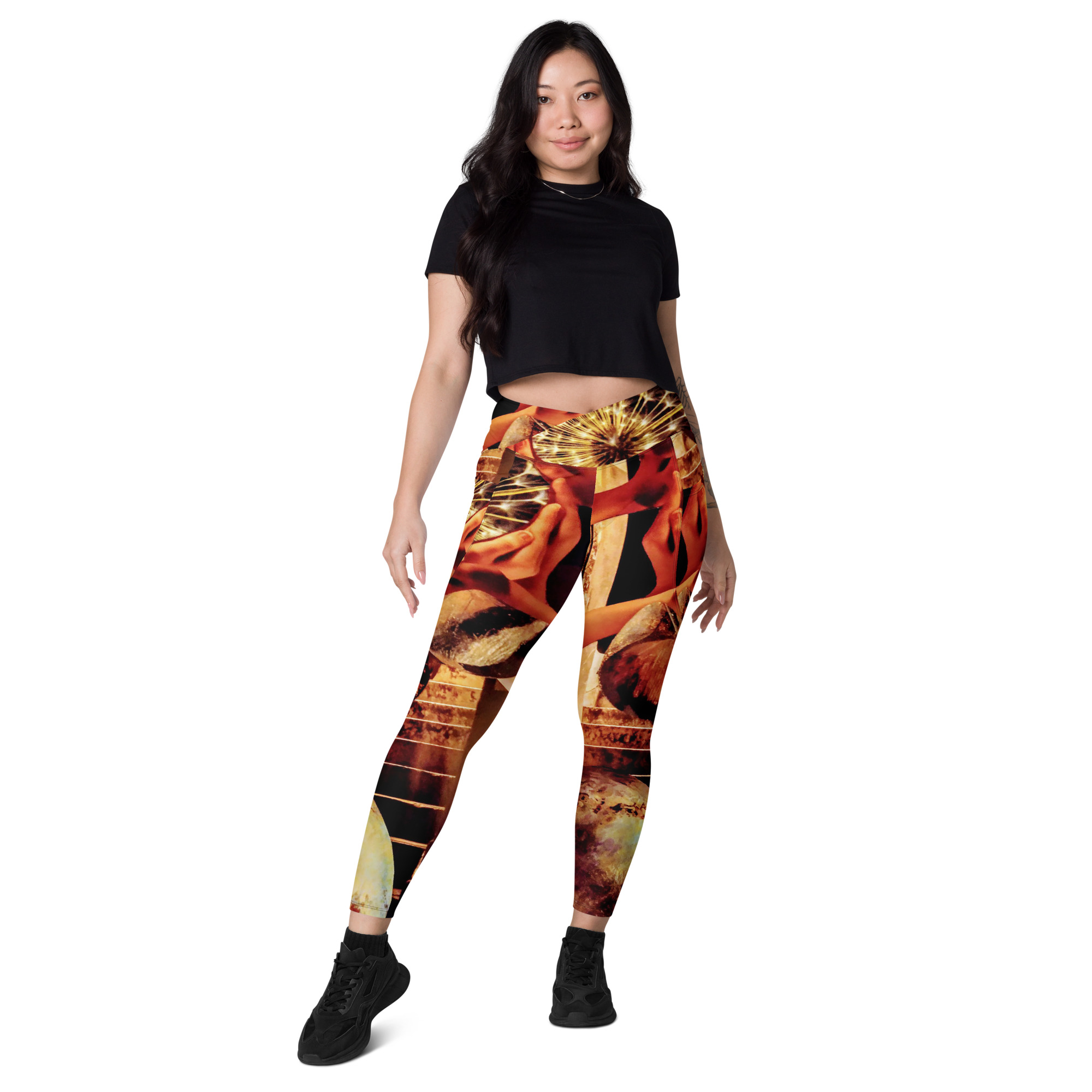 Balestier Crossover Leggings With Pockets – ModGlory Clothing